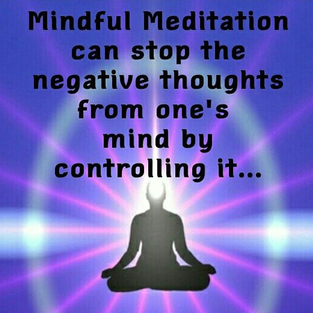 A benefit of mindful meditation